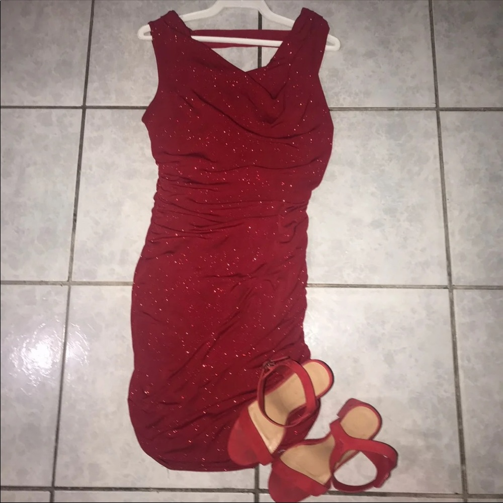 Red dress